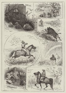 Caccia in Marocco da Henry Charles Seppings Wright