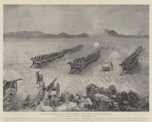 Klip Drift la mattina del sollievo di Kimberley, il Generale French che spazza via il nemico da Henry Charles Seppings Wright