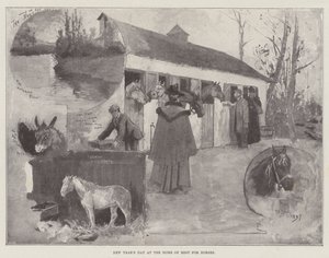 Capodanno alla Casa di Riposo per Cavalli da Henry Charles Seppings Wright