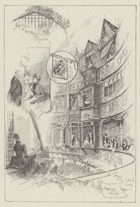 Schizzi al Teatro di Sua Maestà da Henry Charles Seppings Wright