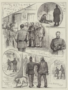 Schizzi con la polizia all