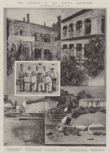 La difesa delle legazioni di Pechino da Henry Charles Seppings Wright