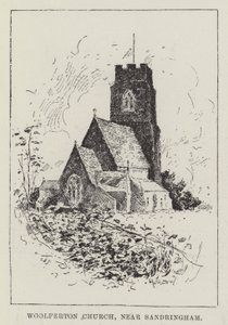 Chiesa di Woolferton, vicino a Sandringham da Henry Charles Seppings Wright