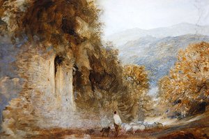 Paesaggio romantico da Henry Clarence Whaite