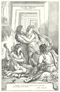 Antonio e Cleopatra (incisione)