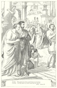 Giulio Cesare (incisione) da Henry Courtney (after) Selous