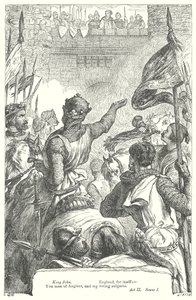 Re Giovanni (incisione) da Henry Courtney (after) Selous