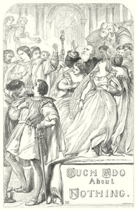 Molto rumore per nulla (incisione) da Henry Courtney (after) Selous