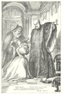 Romeo e Giulietta (incisione) da Henry Courtney (after) Selous