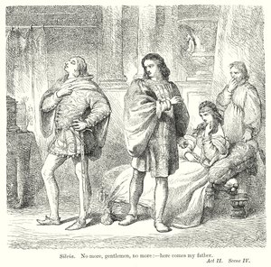 I due gentiluomini di Verona (incisione)