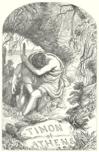 Timone di Atene (incisione) da Henry Courtney (after) Selous