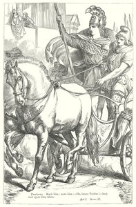 Troilo e Cressida (incisione) da Henry Courtney (after) Selous