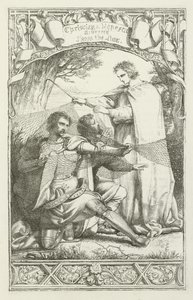 Illustrazione per Il progresso del pellegrino di John Bunyan da Henry Courtney Selous
