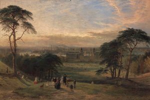 Londra da Greenwich Hill [1869, Royal Academy of Arts, Londra, catalogo della mostra] da Henry Dawson