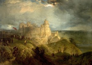 Castello di Nottingham da Henry Dawson