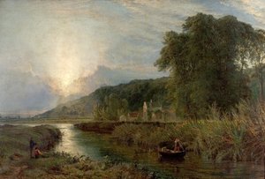 Il mulino del re, Castle Donington, Leicestershire, 1862 da Henry Dawson