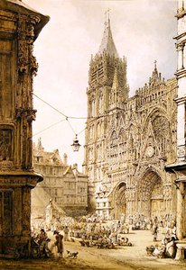 Cattedrale di Rouen, facciata ovest