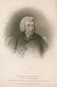 William Vincent, DD, Decano di Westminster