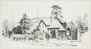 Collegio Wesleyano di Didsbury da Henry Edward Tidmarsh