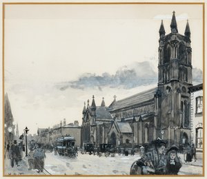 Chiesa della Santissima Trinità, Stretford Road da Henry Edward Tidmarsh