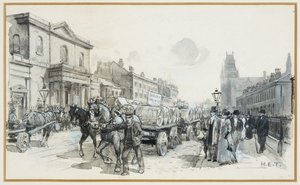 Primo Maggio, Oxford Street da Henry Edward Tidmarsh