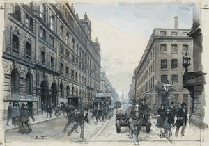 Magazzini di Portland Street da Henry Edward Tidmarsh