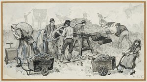 Vendita di Coke alla Fabbrica del Gas da Henry Edward Tidmarsh