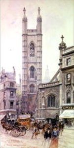 St Mary Aldermary, Queen Victoria Street da Henry Edward Tidmarsh