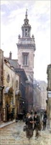 San Michele Paternoster, Royal College Hill da Henry Edward Tidmarsh