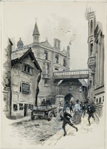 Il portale del college della scuola di grammatica da Henry Edward Tidmarsh