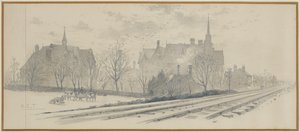 La Scuola Orfani dei Commercianti e Impiegati di Manchester da Henry Edward Tidmarsh