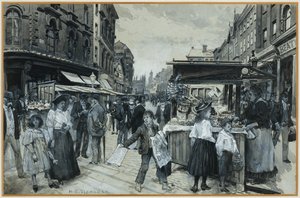 Il Vecchio Mercato da Henry Edward Tidmarsh