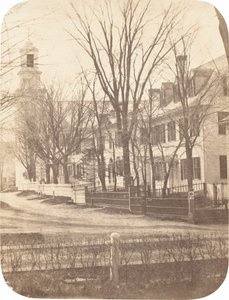 Chiesa del Dartmouth College, Casa del Professor Clement Long, Casa del Presidente Nathan..., c. 1858