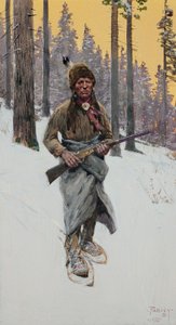 Un momento di suspense da Henry Farny