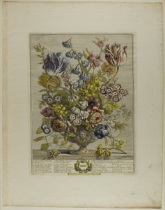 Aprile, da Dodici mesi di fiori da Henry Fletcher