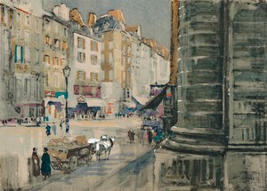 La strada di Saint-Antoine della Rivoluzione, c1927, 1927 da Henry Franks Waring