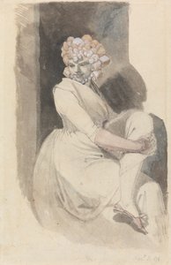 Studio di una donna seduta da Johann Heinrich Füssli