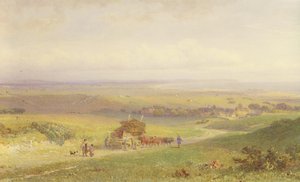 Baia di Pevensey, Sussex, 1868 da Henry George Hine