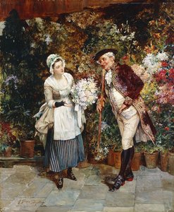La fioraia da Henry Gillard Glindoni