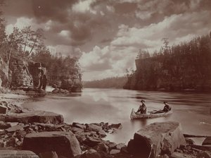 Lower Jaws, Dells of the Wisconsin, 1903 (foto) da Henry Hamilton Bennett