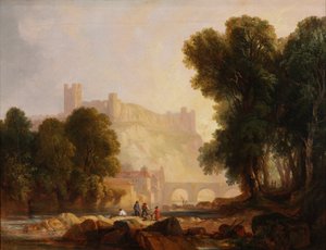 Castello di Richmond, Yorkshire da Henry Harris Lines