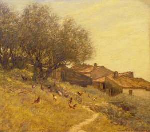 Un villaggio collinare in Provenza