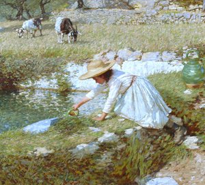 Un ruscello provenzale, c.1903 da Henry Herbert La Thangue