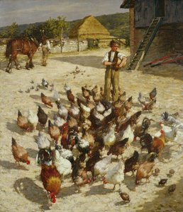 Una fattoria del Sussex da Henry Herbert La Thangue