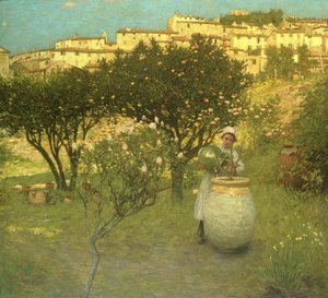 Dicembre in Provenza da Henry Herbert La Thangue