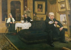 Il conoscitore, 1887 da Henry Herbert La Thangue