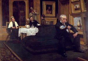 Il conoscitore, 1887 da Henry Herbert La Thangue
