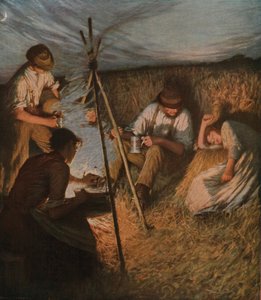 La cena dei mietitori, 1898