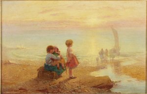 Prima mattina al largo della costa da Henry Hetherington Emmerson