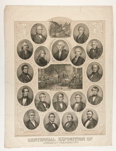 Esposizione centennale dei presidenti americani da Henry Hitchings